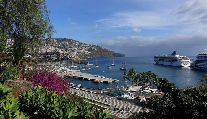 Funchal seen from the sea
